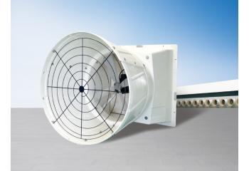 Ventilador de cono de fibra de vidrio de 24 